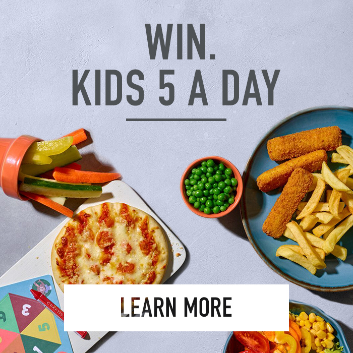 Win Kids 5 a Day at Harvester