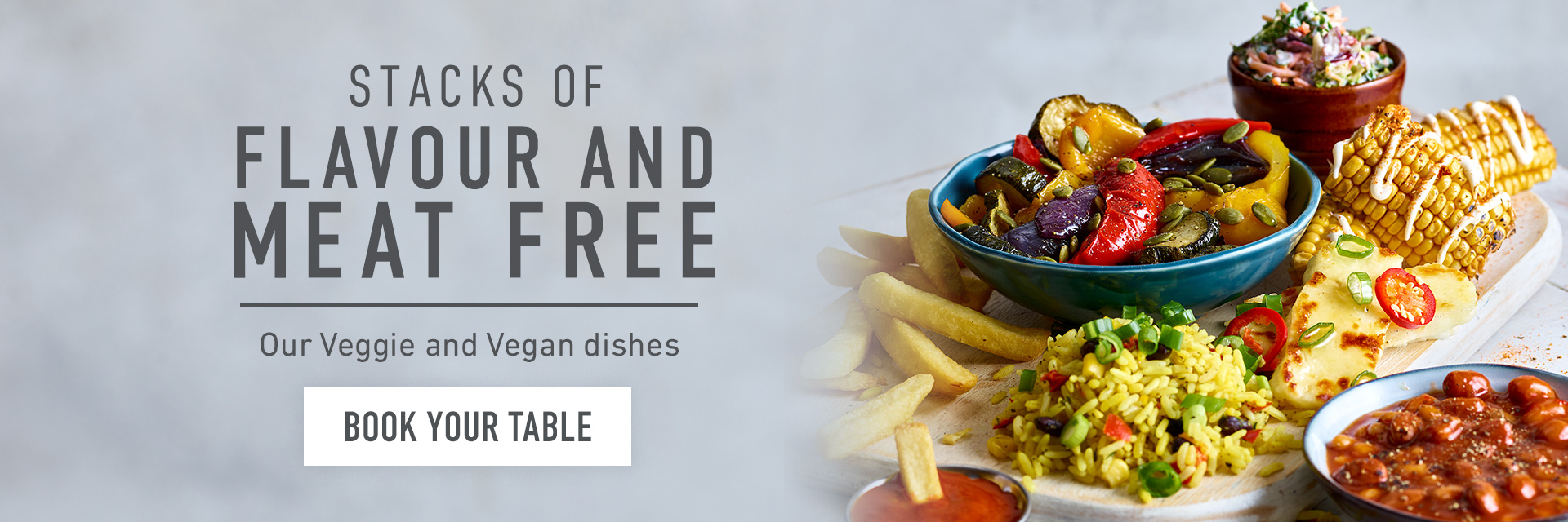 Vegetarian & Vegan menu Torfaen