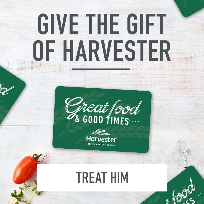Gift Card for Fathers Day at Harvester
