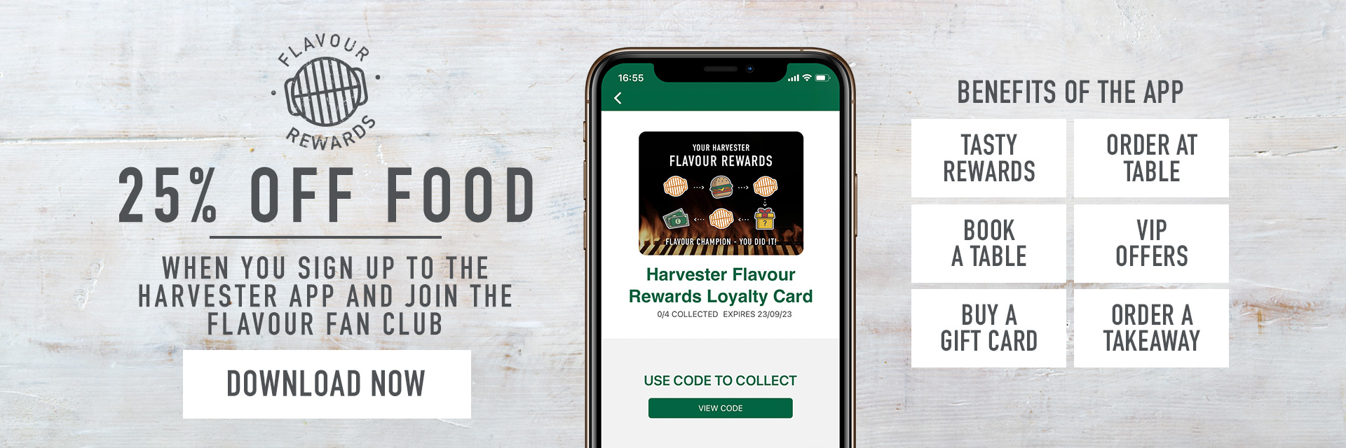 Harvester - Avail Flat 25% OFF