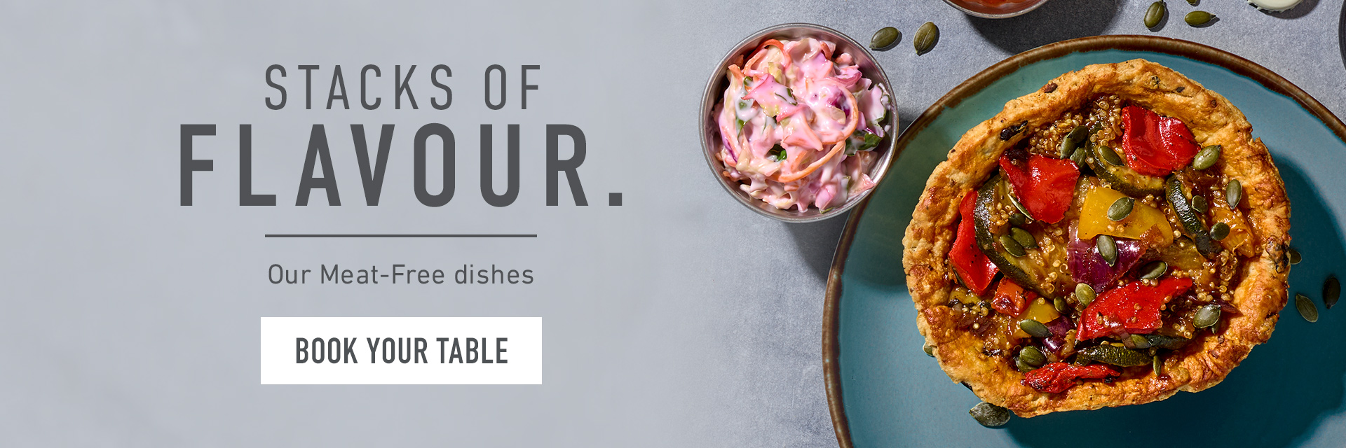 Vegetarian & Vegan menu Harvester Llandarcy