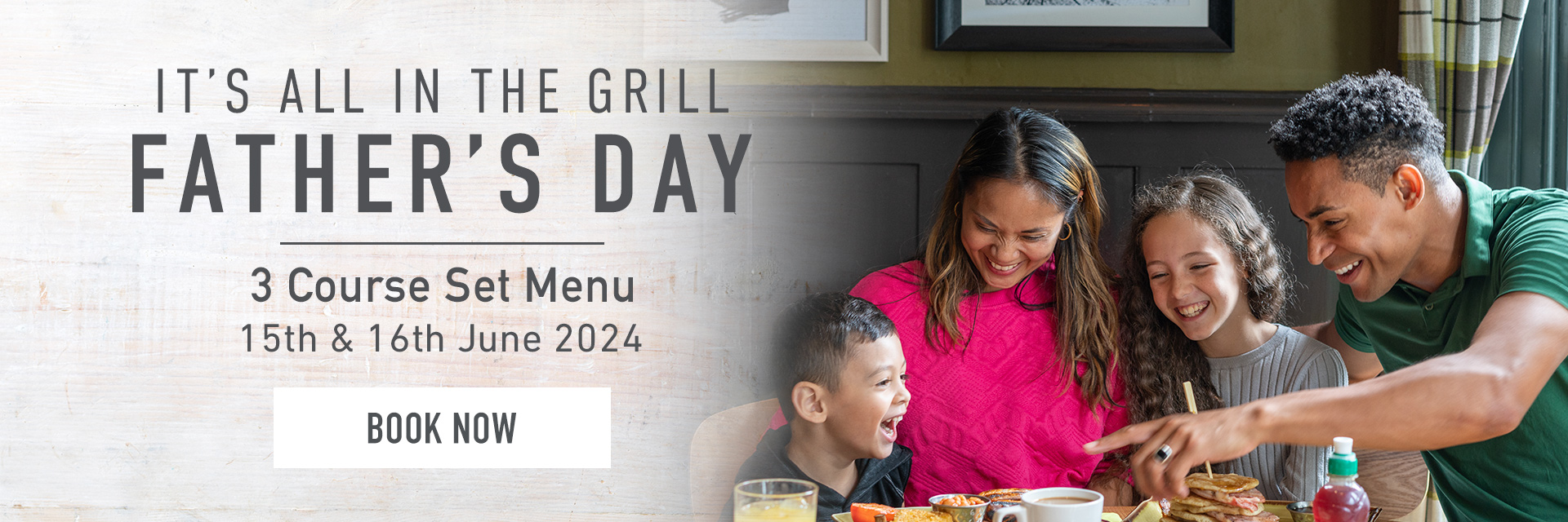 Father’s Day at Harvester Llandarcy