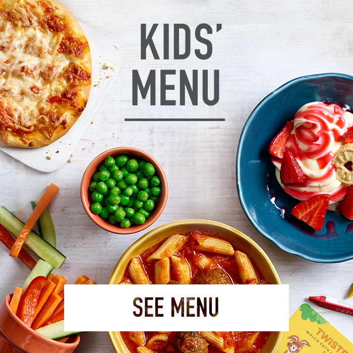 Kids Menu for Father’s Day at Harvester George Stephenson
