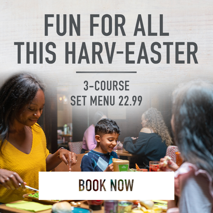 Book Easter at The Brayford Wharf in Lincoln