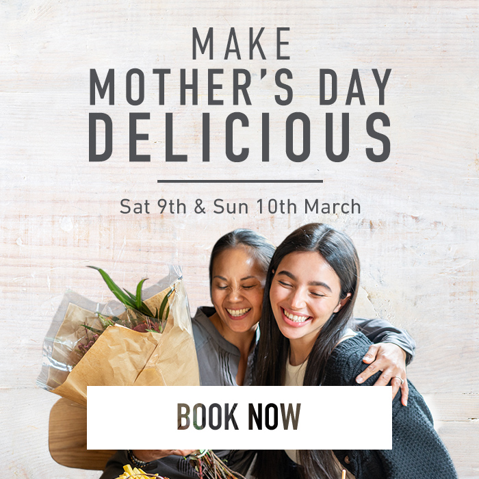 Say thank you with a Mother’s Day lunch in Eastleigh