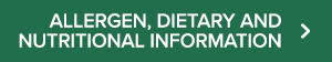 Allergen, dietary and nutritional information