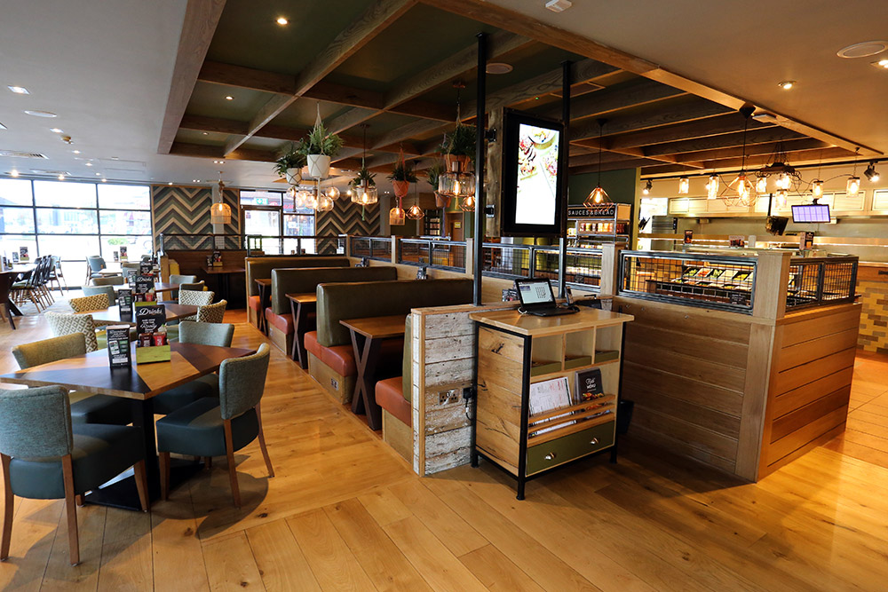 See Inside Harvester Newport Retail Park at Newport Harvester