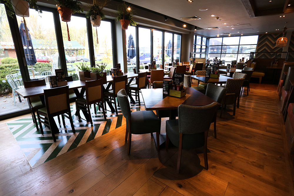 See Inside Harvester Newport Retail Park at Newport Harvester