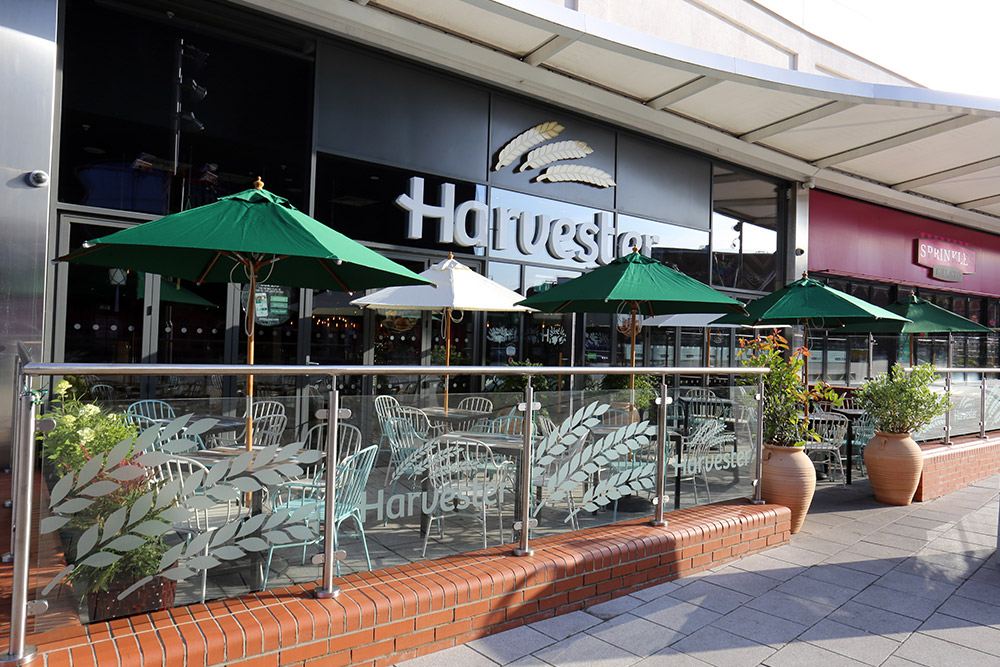 Beer Garden at Harvester New Square