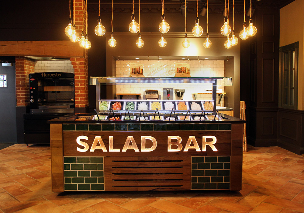 Harvester Salad Bar