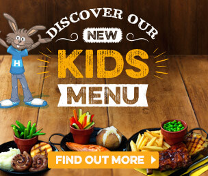 Discover our new Kids Menu here at Harvester Riverside